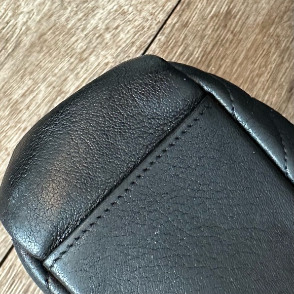 Yves Saint Laurent Large College Chevron Shoulder Bag, with Silver Hardware - Picture 13 of 16